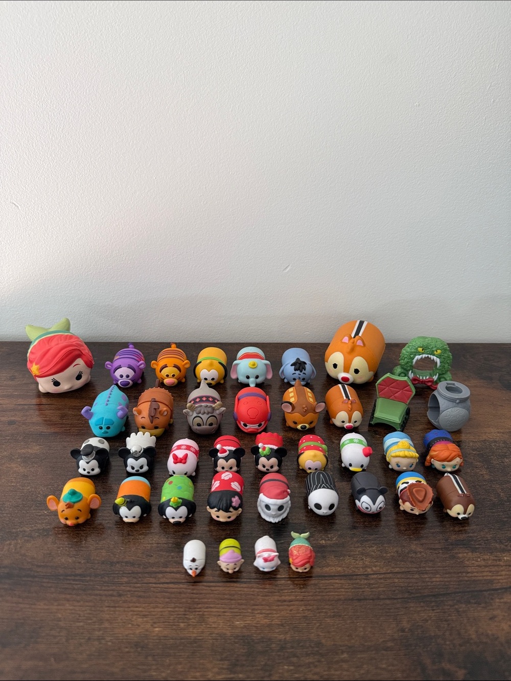Tsum Tsum Disney Bundle Mixed Lot 36 Toy Figures & 2 Squishies Mickey Minnie